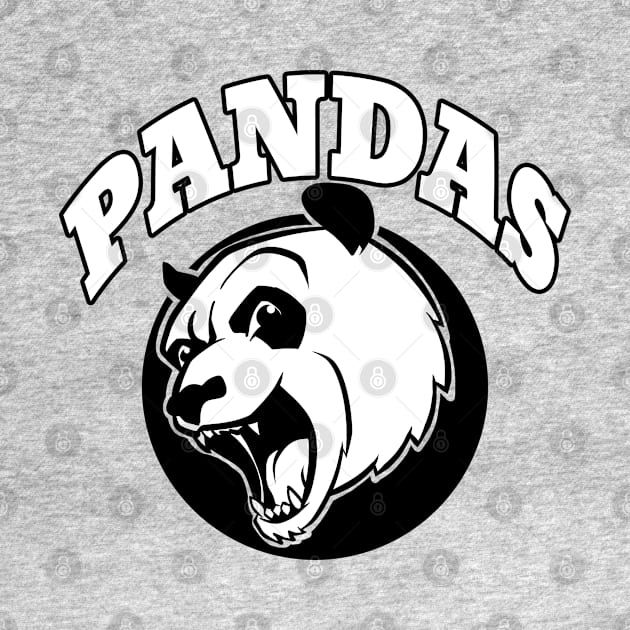 Pandas mascot by Generic Mascots